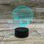 NFL football team 7 Color Change 3D illusion led lamp Touch Switch Table Lamp LED Night Light for decoration