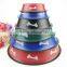 Pet Bowls & Feeder Type Stainless Steel Anti Skid Dog Bowl with bone design
