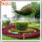 Garden decoration plastic animal garden decoration topiary sculpture artificial topiary plant