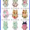 New Patterns Leotard Rompers With Snaps Infant Toddlers Clothing Baby Girl Pom Pom Romper Wholesale Kids Romper