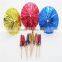 Party decoration hot-sale paper mini umbrella