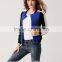 outdoor new style woman double breasted sport coat low price