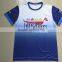100% polyester mesh womens running short sleeve shirt with OEM brands