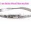 Quality rose gold metal twist bangle custom name logo twist bangle diy fashion twist bangle
