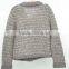 Hand Knitted Kids Cardigan Wool Sweater Knitting Design For Girl