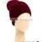 7GG Thick Wool Knit Lady Beanie Hat