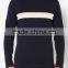 Excellent Navy Cashmere Pullover Wool Sweaters for Men
