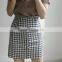 Runwaylover 5338 Sexy Europea Sexy High Waist Sexy Plaid Skirt