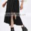 Fashion pleated women divided skirt women long skirt