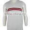 ISO9001/BSCI Manufature high quality light grey stylish striped knitted vest