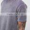 Men's Longline T-Shirt In Heavy Velvet