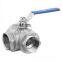 3-Way Stainless Steel Ball Valve(Q15F)