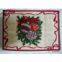 christmas jacquard door mat, christmas home textile