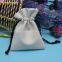 Top selling high quality emboss logo leather jewelry pouch , faux leather pouch