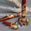 golden dragon wood metal filter cigar holder / dunh dragon carved filter cigar holder/fancy filter cigarette holder