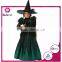 Onbest noble devil queen long dress Halloween costume with cape for girls