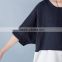 Latest Womens Short Sleeve Loose Casual Plus Size Dresses Korean Ladies Cotton Linen Dress