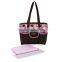 polka dot high quality shoulder baby mummy bag