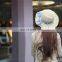 Fashion Trendsetter Bowknot Straw Hat Short Eaves Excursion Sunshade Cap