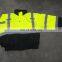 Men's high visibility jacket safety clothes with reflective tapes