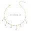 Delicate Chain Tassel Choker Fashion Jewelry
