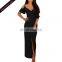 Wholesale Black Long Split Names Of Ladies Dresses