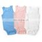 Baby Summer Romper Breathable Mesh Girls Boys Jumpsuit mixed colors