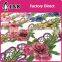 HH-L102 elegant 3D embroidery flower lace