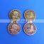 one dollar 3d designs antique gold/antique copper coin for USA