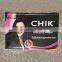 cmyk logo embossed pvc material posters for beauty salons