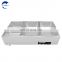 Restaurant Equipment Stainless Steel Table Top Electric 2 Container Food WarmerBainMarie