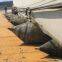 Integrally wound marine launching rubber airbag, large load bearing, long wear life