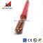 cca/ofc/ccc stranded solid pvc coated electric copper wire bvr1.5mm, 2.5mm wire cable