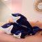 Simulation Big mouth sharp teeth plush toy shark for sleeping as present