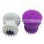 Eco-friendly silicone double-sided wash brush with small octopus shape for facial horny and massage