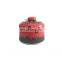 Newest design camping butane gas cylinder 230g and screw valve butane gas cartridge