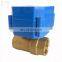 6NM bsp/npt 2,3,5 wires control Mini ball water valve electric actuator
