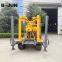 Soil drilling machine for agriculture 200m crawler diamond core drilling rig