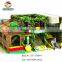 Eco-friendly indoor soft playground /forest theme children  playing house