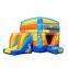 Pentagon Pirate Bouncy Jumping Castle Kids Jump Bouncer Bounce House With Slide