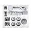 High Quality Frameless Glass Shower Room Bathroom Sliding Door Fittings with Bearing clamp tube