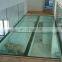 Toughened glass balcony fence/balustrade handrails glass