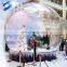 Human Size Inflatable Christmas Snowmen Angel Snow Globe Ball Bounce House Bouncy Castle Costume for Kids