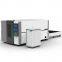 Flated fiber laser cutting machine for carbon steel stainless steel cutting