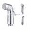 Chrome Shower Muslim Abs Plastic Spray Head Portable Handheld Toilet Hand Brass Bidet Shattaf