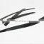 Chrome door visor side window deflector shade sun rain shield silver strips guard for Hyundai Santafe 2020