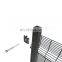 Haiao Fencing 358 Anti Climb Security Fence Black Powder Coated Clear View Fence For Sale