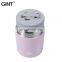 2021 New stewed food container box casserole Double wall beaker stainless steel  insulated lunch mini pot flask for hot food