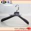 Black Plastic Hanger Rubber Coated Hanger for Clothes Supplier's Choice