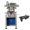 Semi automatic single 1 color custom logo flat print machinery silk screen printing machine